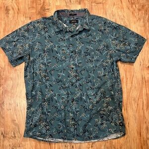 Roark 100% Cotton Floral Button-Down Shirt